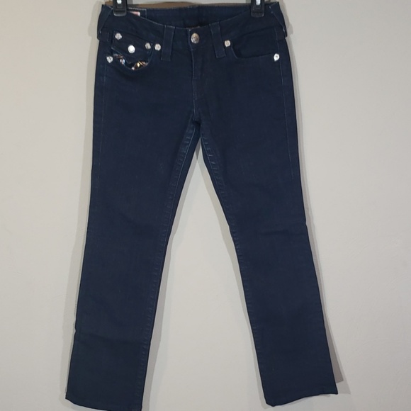 True Religion Jeans Billy Sequin straight … - Picture 4 of 8